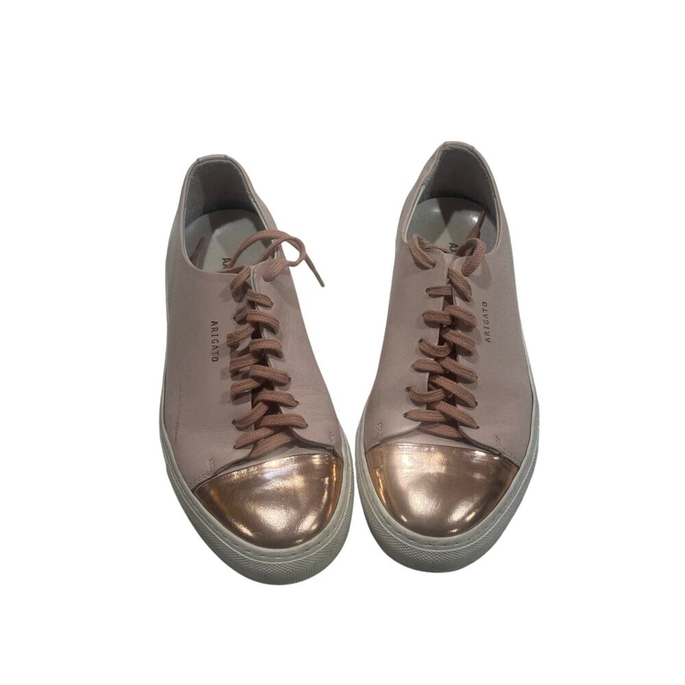 Axel Arigato Beige Gold Toe Leather size 38 euro - Picture 2 of 9